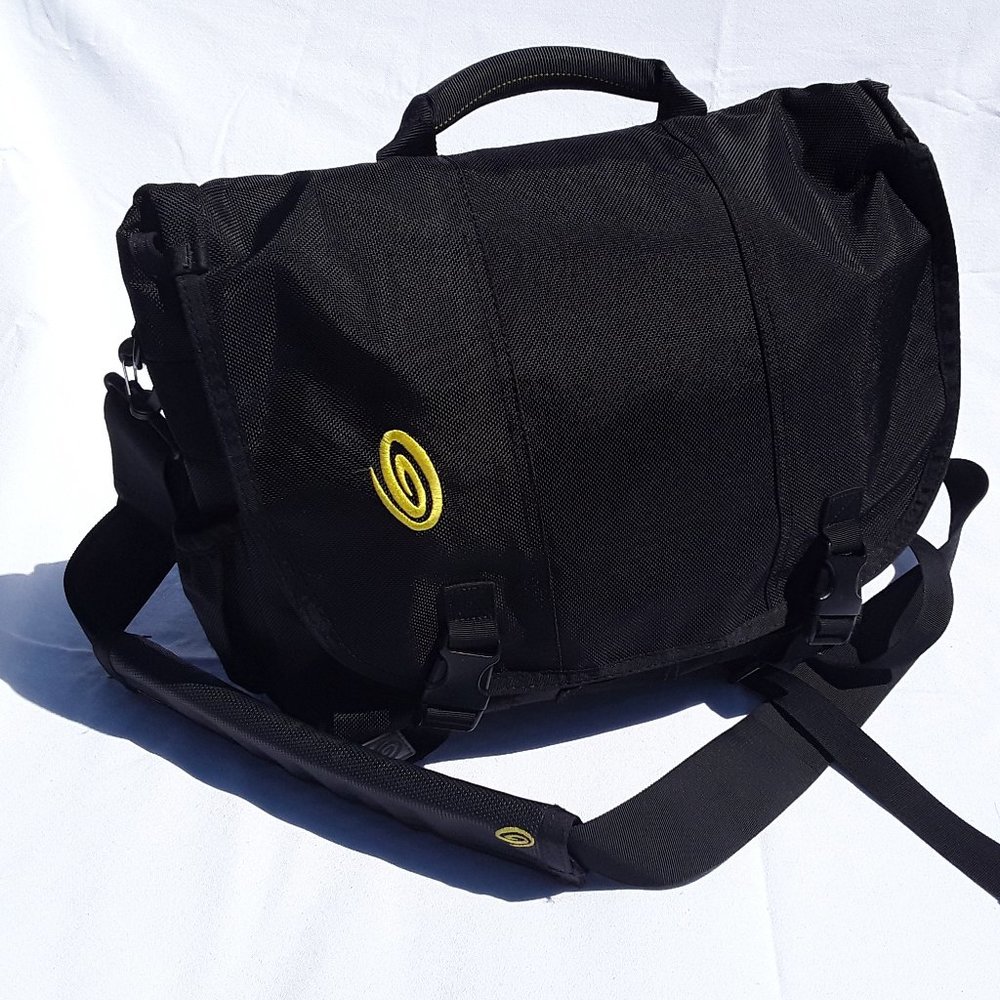 Timbuk2 Black Canvas Messanger/Computer Bag
